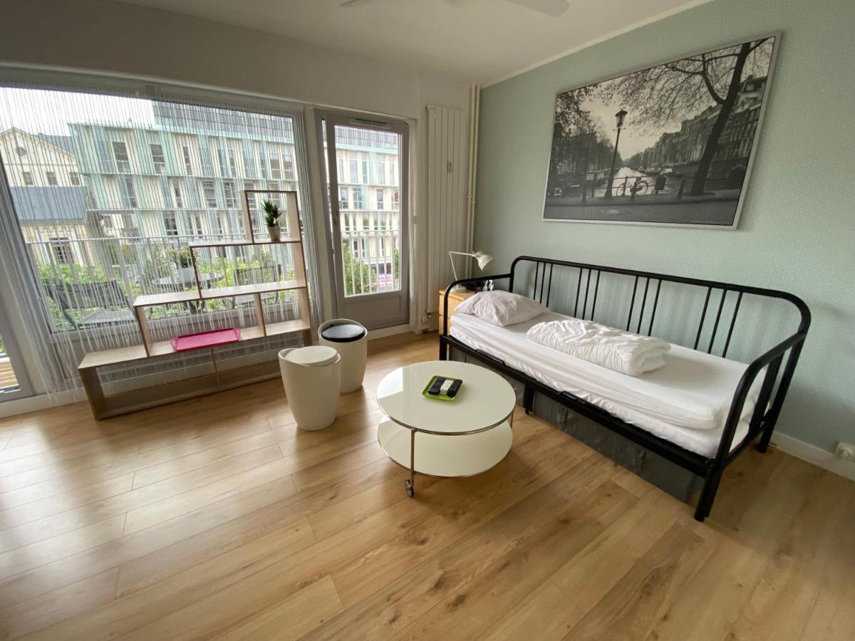 Studio Morgane-Balcon Couvert-Wifi-Pres Centre-Linge Et Menage 랭스 외부 사진